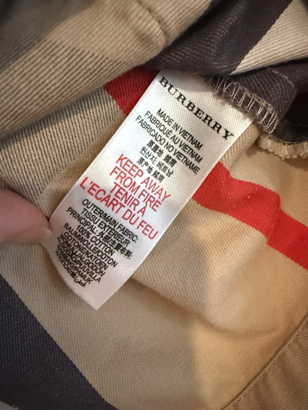 Burberry Girl’s Dress 18 months - Picture 3 of 7